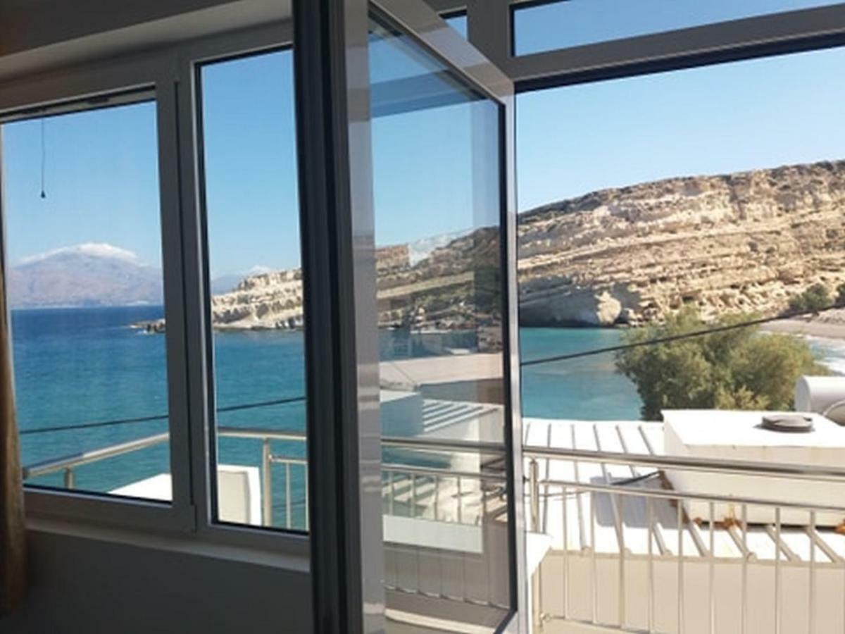 Beach View Matala Kültér fotó
