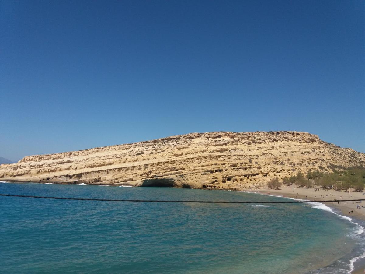 Beach View Matala Kültér fotó