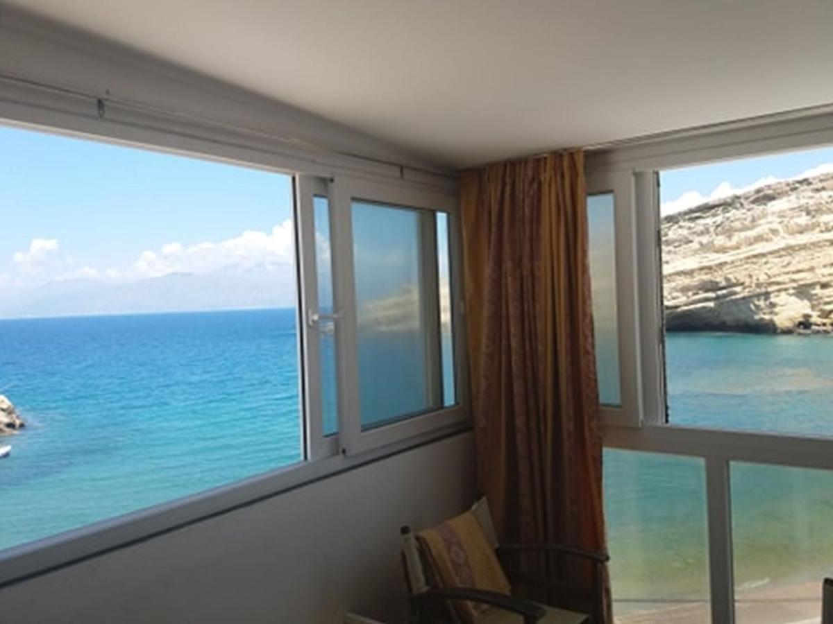 Beach View Matala Kültér fotó