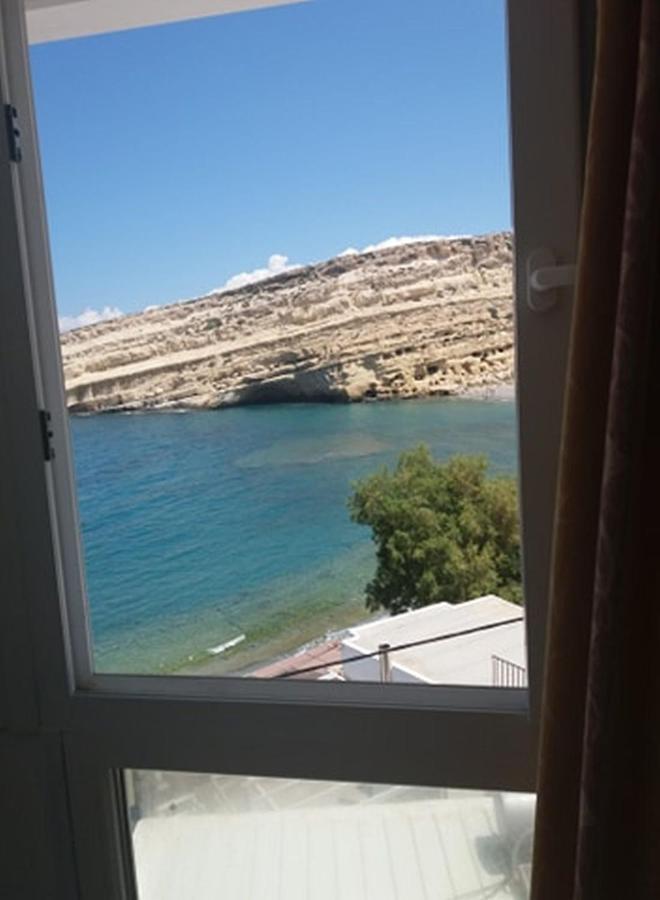 Beach View Matala Kültér fotó