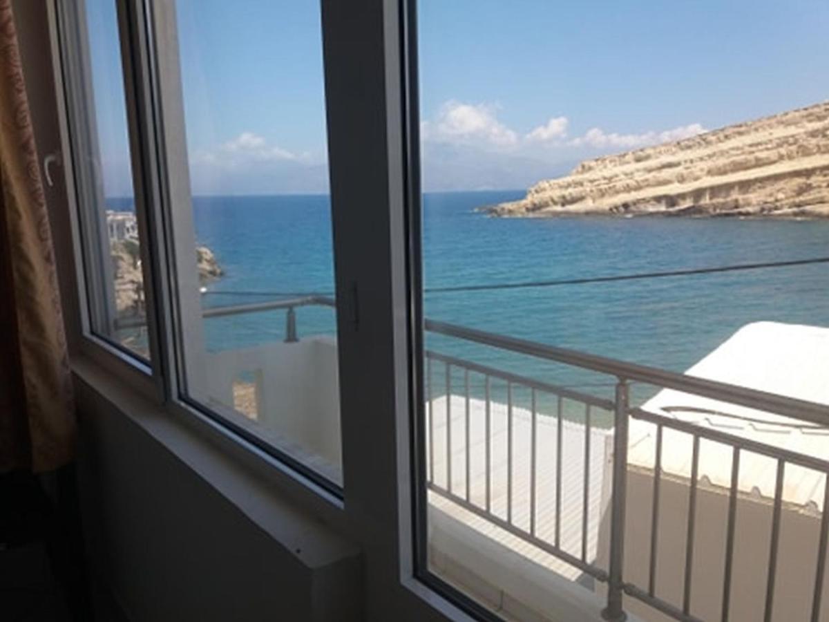 Beach View Matala Kültér fotó